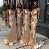 Long Bridesmaid Dresses