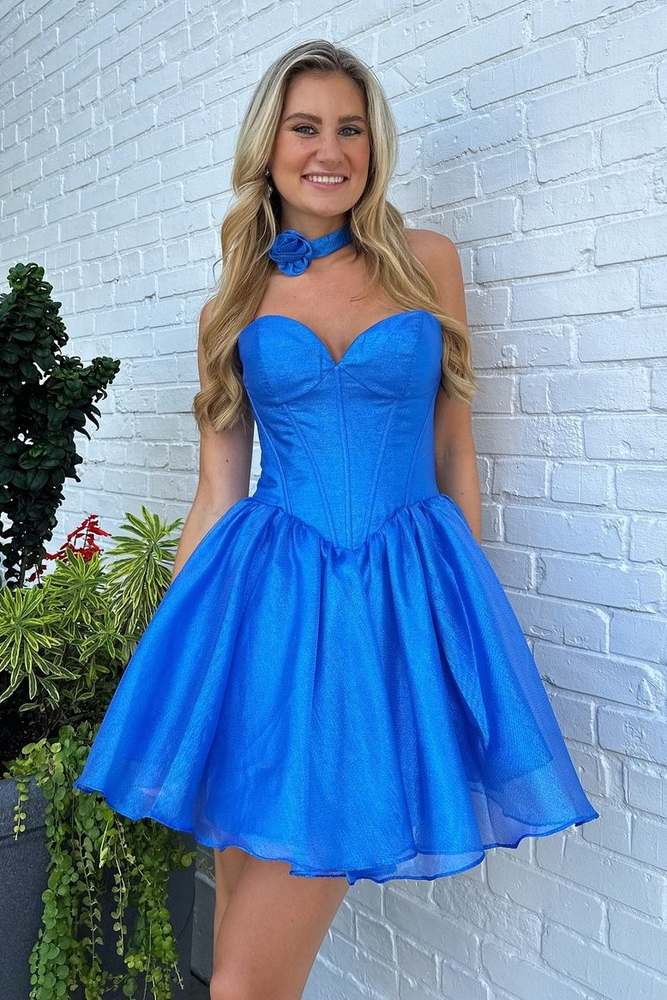 Modisches, kurzes Homecoming-Kleid in Minzgrün mit herzförmigem Ausschnitt