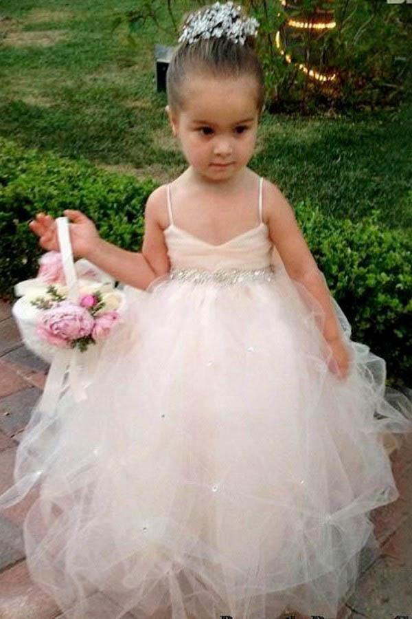 Baby Kids Summer Princess Big Bow Lace Flower Girl Dress